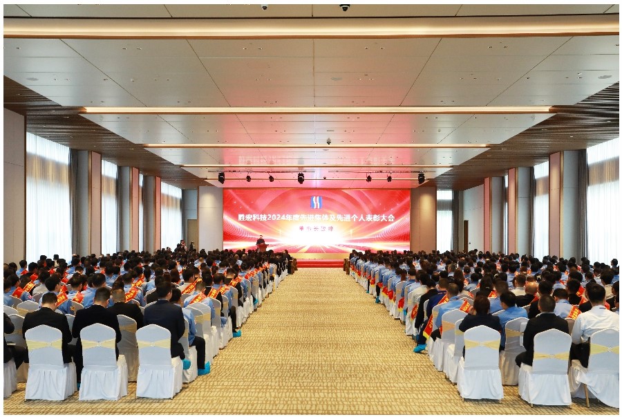 表扬先进促奋进、凝心聚力再出发|仲博cbin99科技2024年度先进整体及先进小我私家表扬大会圆满举行